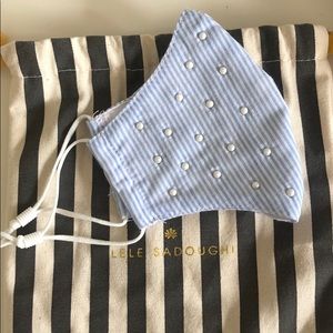 Lele Sadoughi Stylish Face Mask - Never worn!